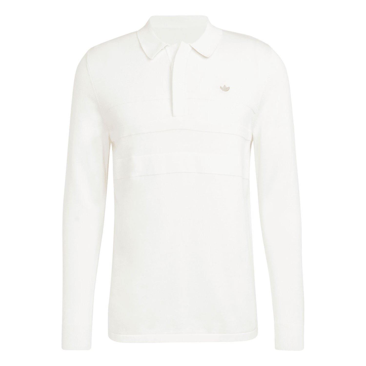 Off White - adidas Originals - Premium Long Sleeve Polo Shirt - 2