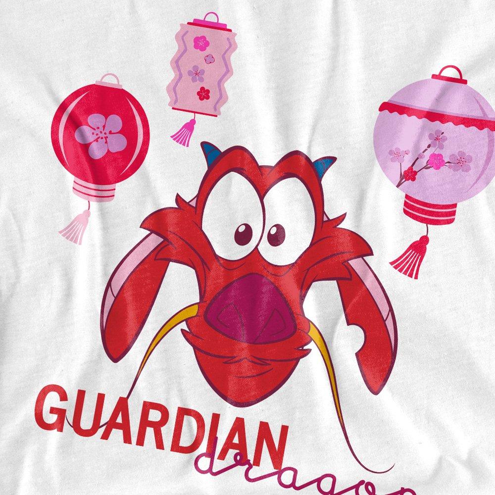 White - Disney - Mulan Mushu Guardian Dragon T-Shirt White - 2