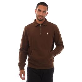 Ralph Lauren Quarter-Zip Loopback Terry Sweatshirt