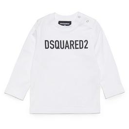 DSquared2 DSQ LS Logo Tee In34