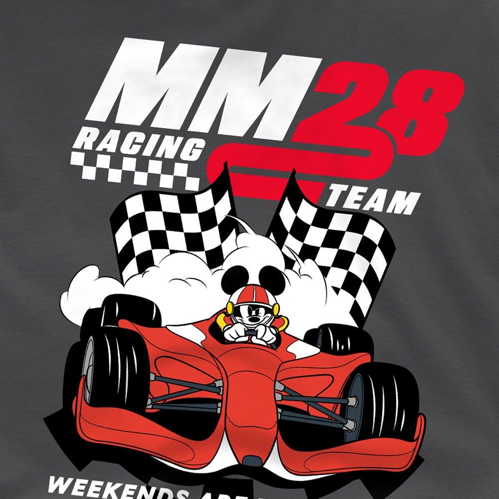 Grey - Disney - Mickey Mouse Weekends Are For Racing Kids T-Shirt - 2