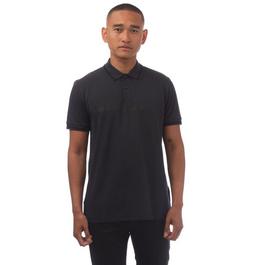 Hugo Cotton Blend Polo Shirt