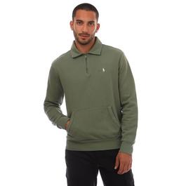 Ralph Lauren Quarter-Zip Loopback Terry Sweatshirt