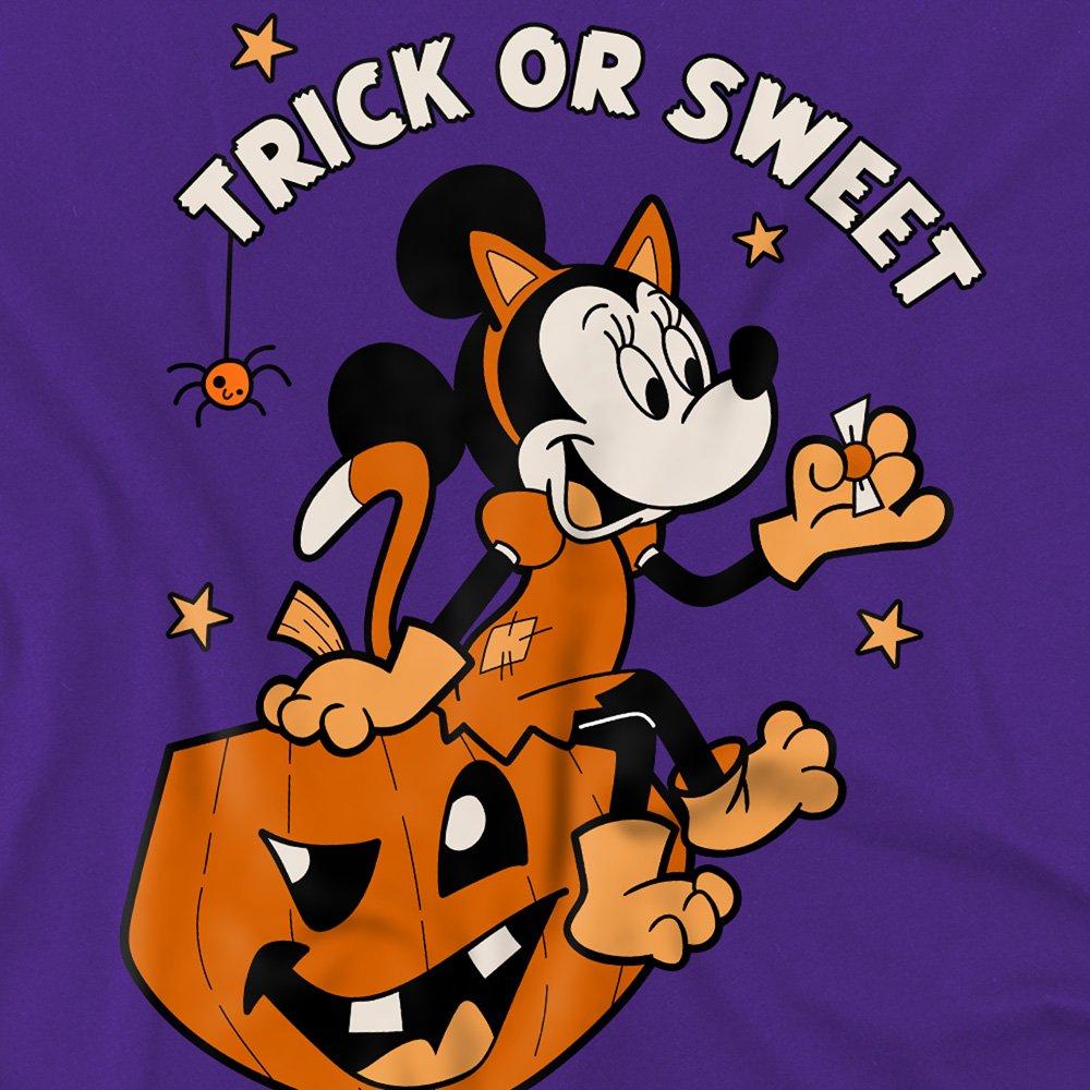 Purple - Disney - Disney Minnie Mouse Trick Or Sweet Kids T-Shirt P - 2