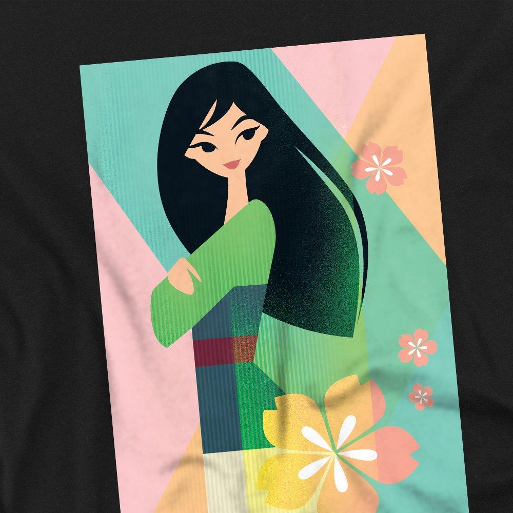 Black - Disney - Mulan Simplistic Illustration T-Shirt Black - 2