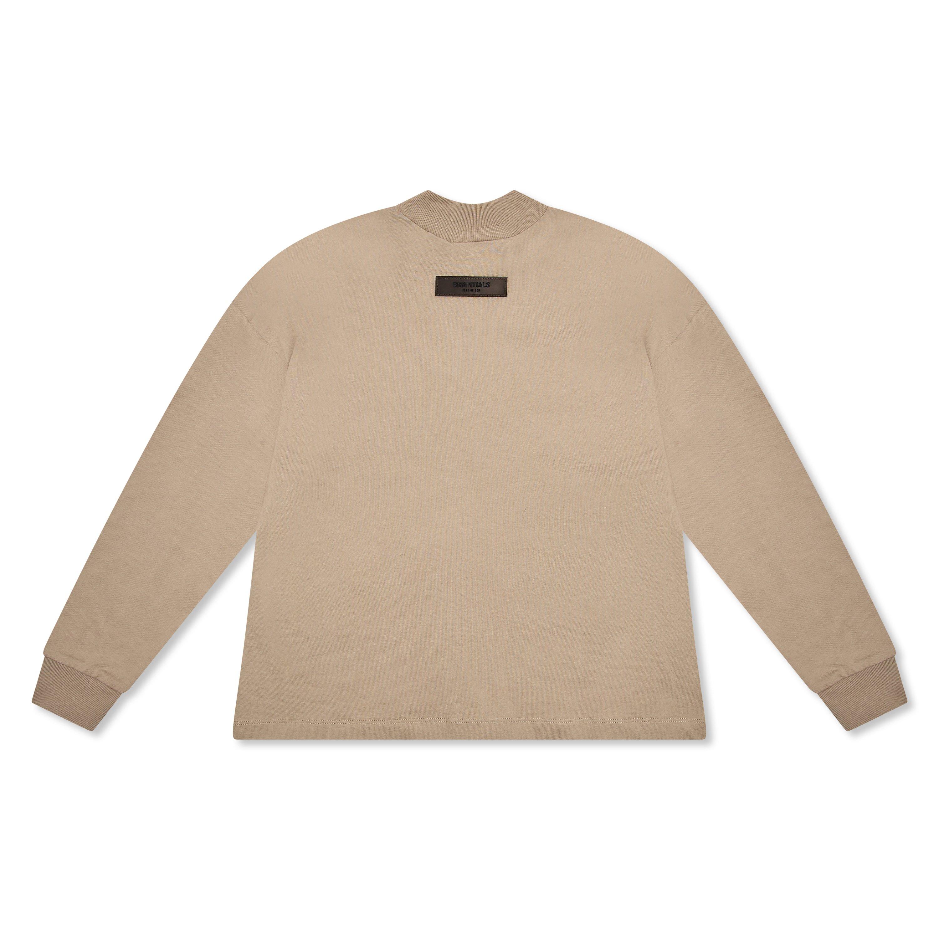 Smoke - Fear Of God Essentials - Unisex Kids' Long Sleeve Oversized Fit T-Shirt - 2