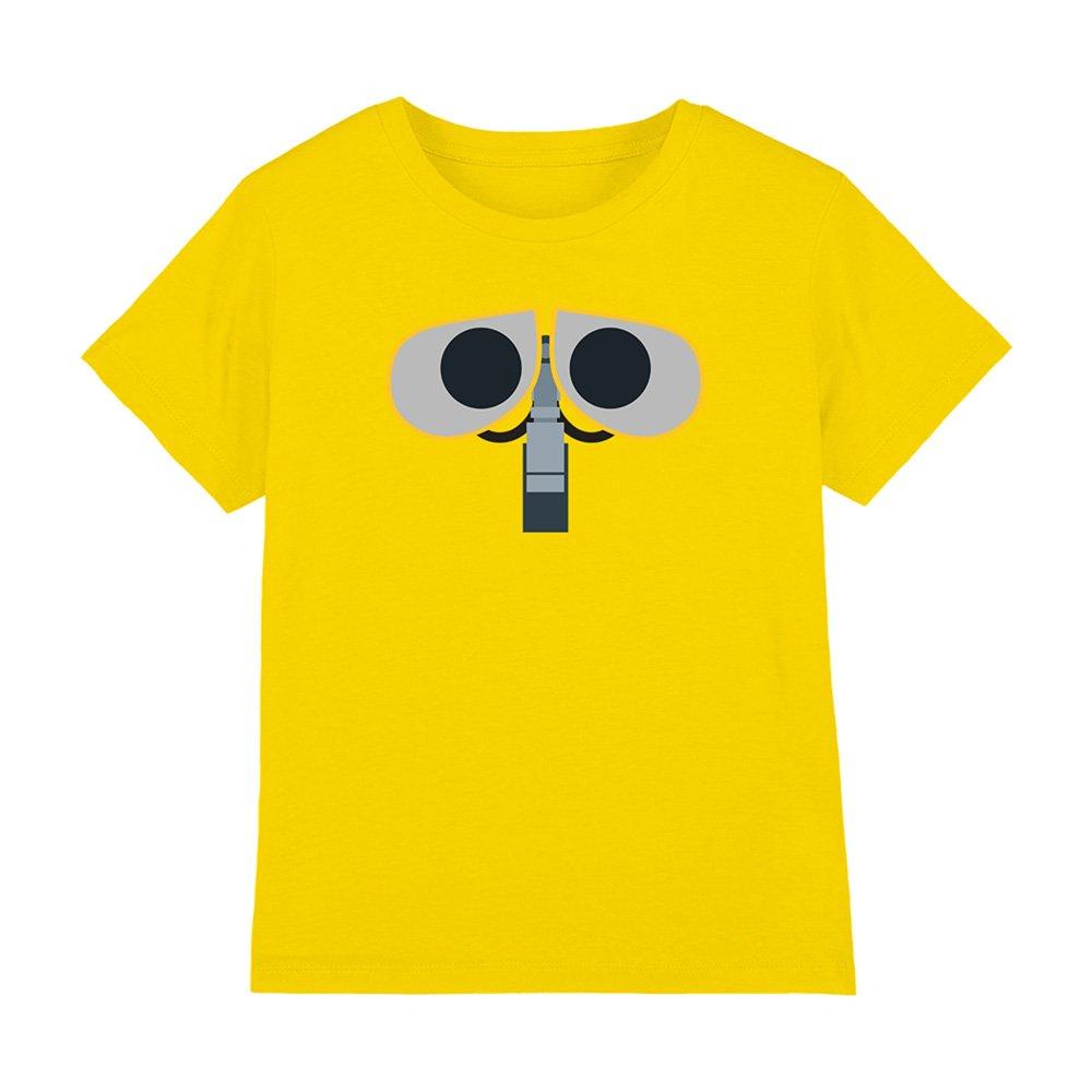 Yellow - Disney - Disney Walle Face Kids T-Shirt Yellow - 1