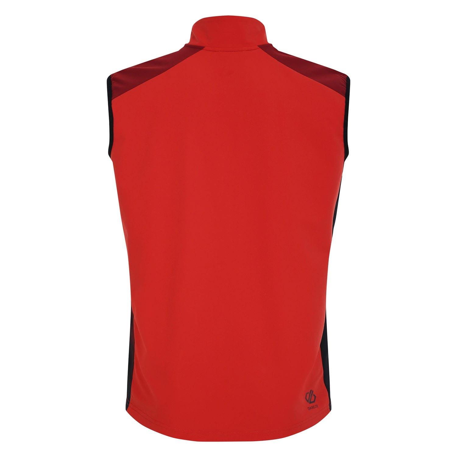 Red Black - Dare 2b - Lattitudinal II Full-Zip Shell Gilet - 3