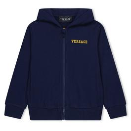 Versace Embroidered Logo Hoodie Infant Boys