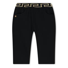 Versace Greca Detail Elasticated Waistband Trousers Infants