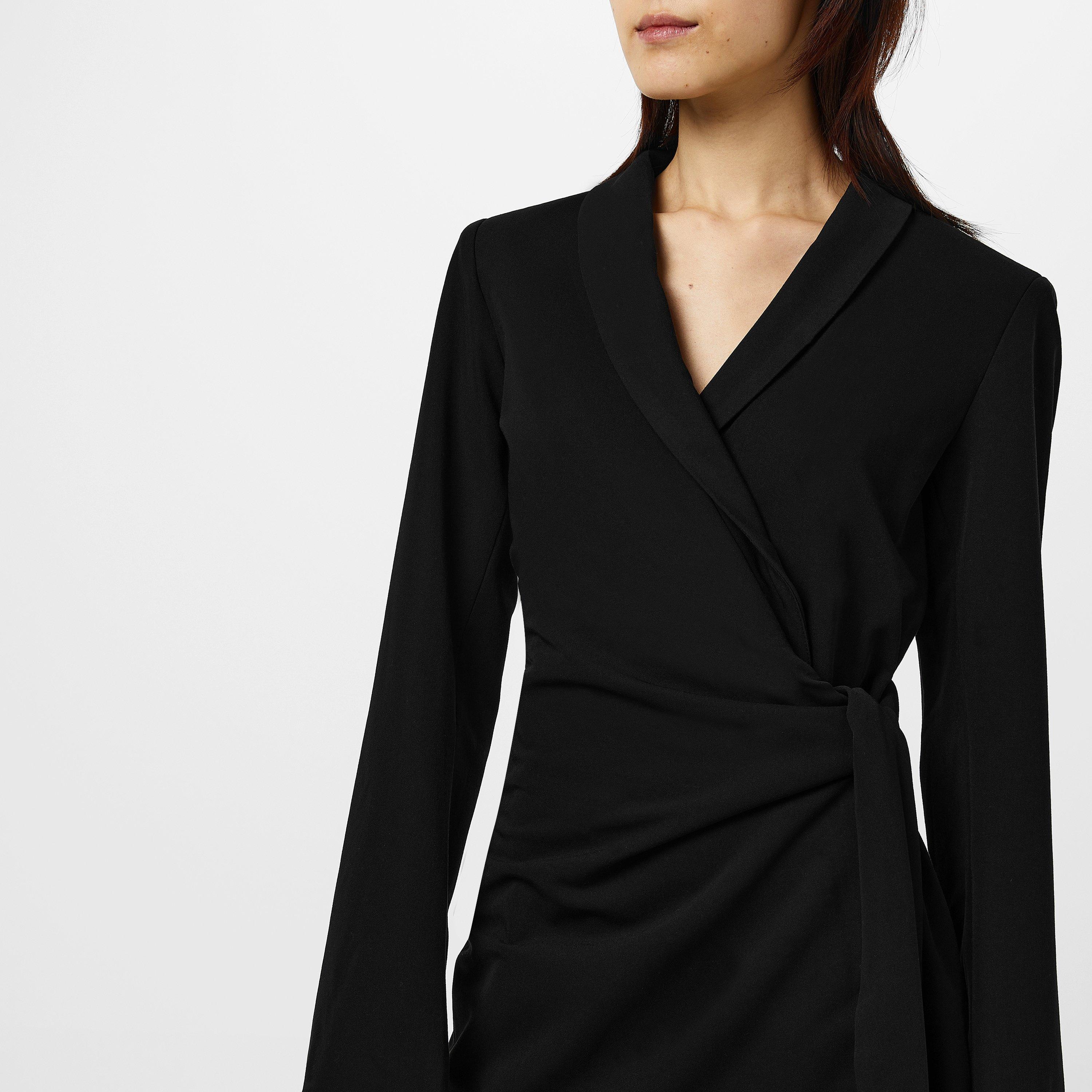Black - Pretty Lavish - Arielle Blazer Dress - 3