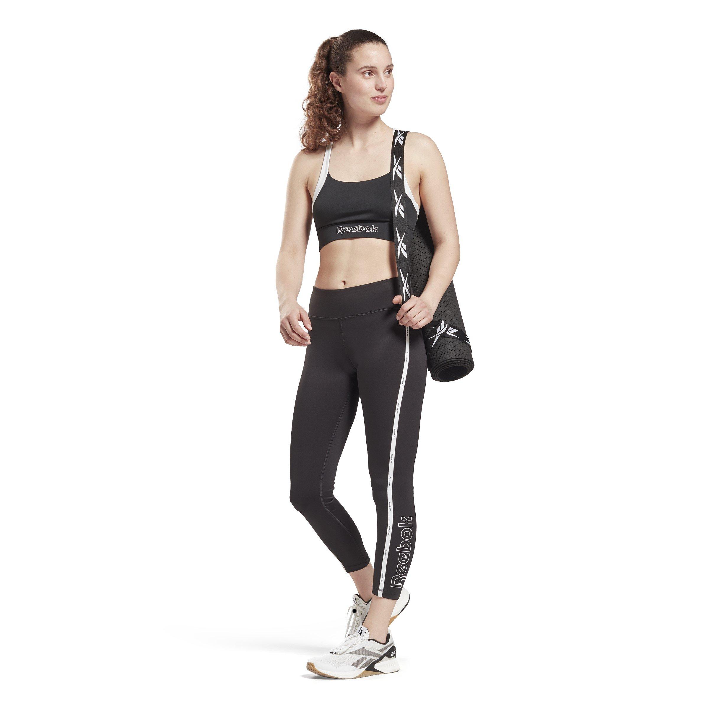 Schwarz - Reebok - Piping Leggings - 3