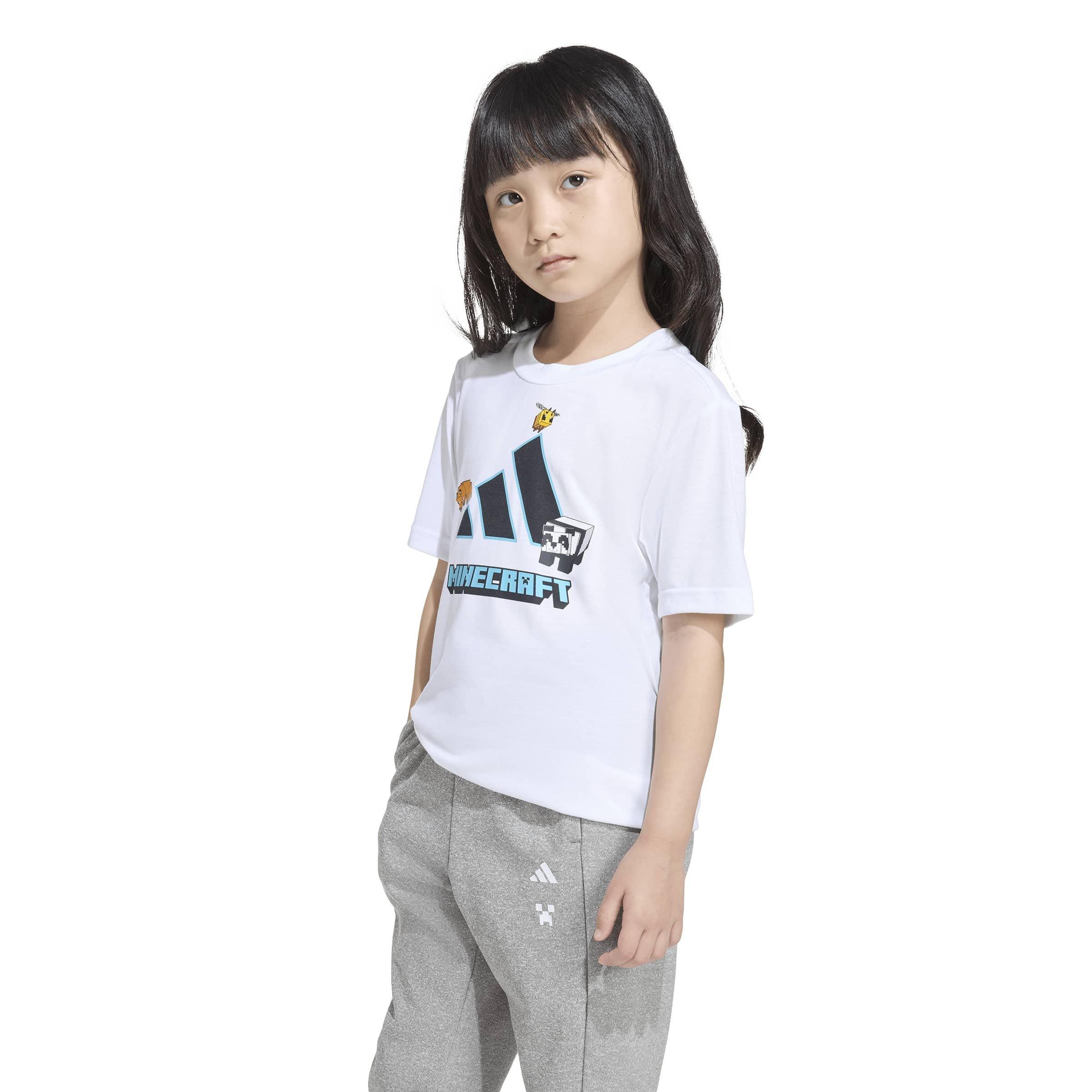 White - adidas - Kids' T-Shirt - 4