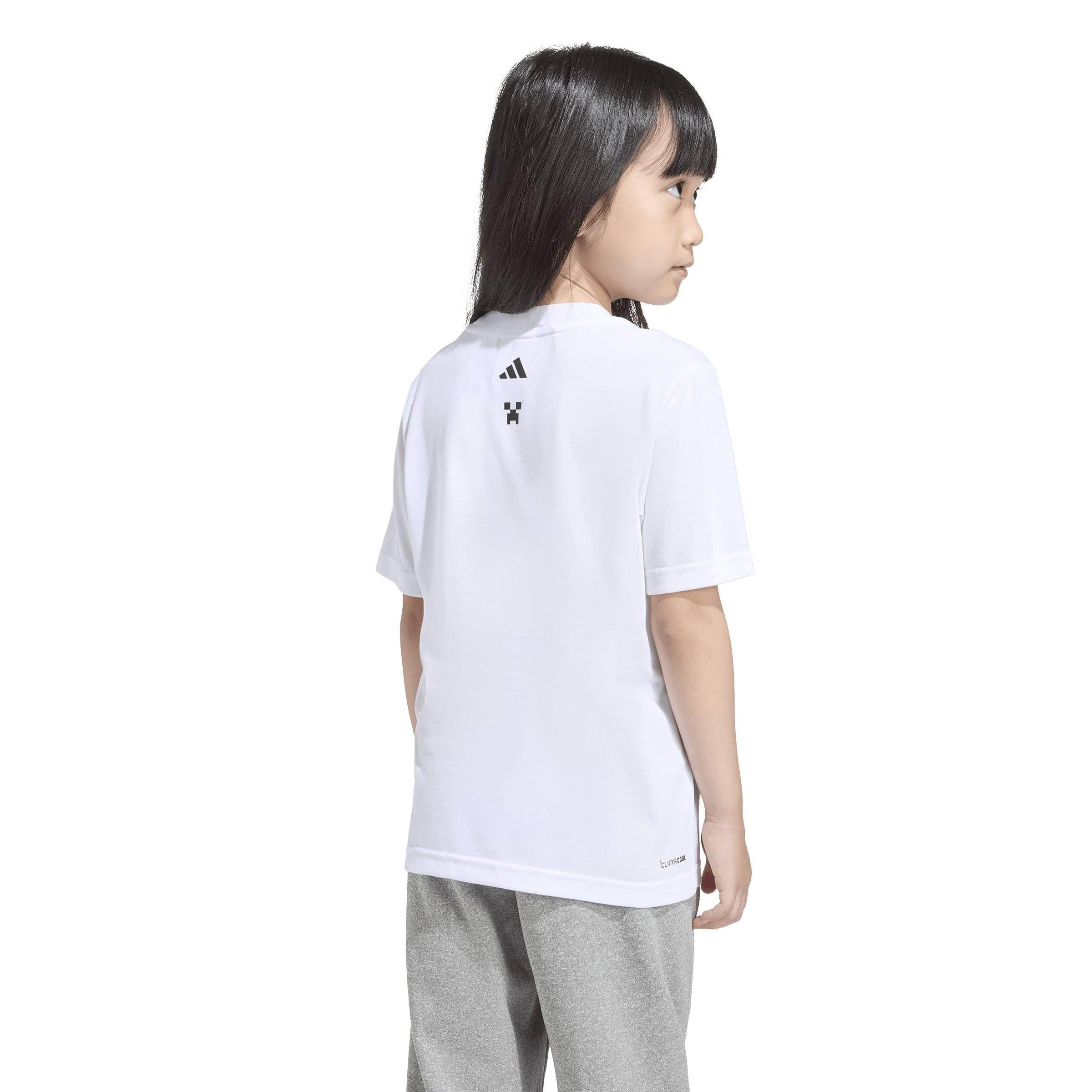 White - adidas - Kids' T-Shirt - 5