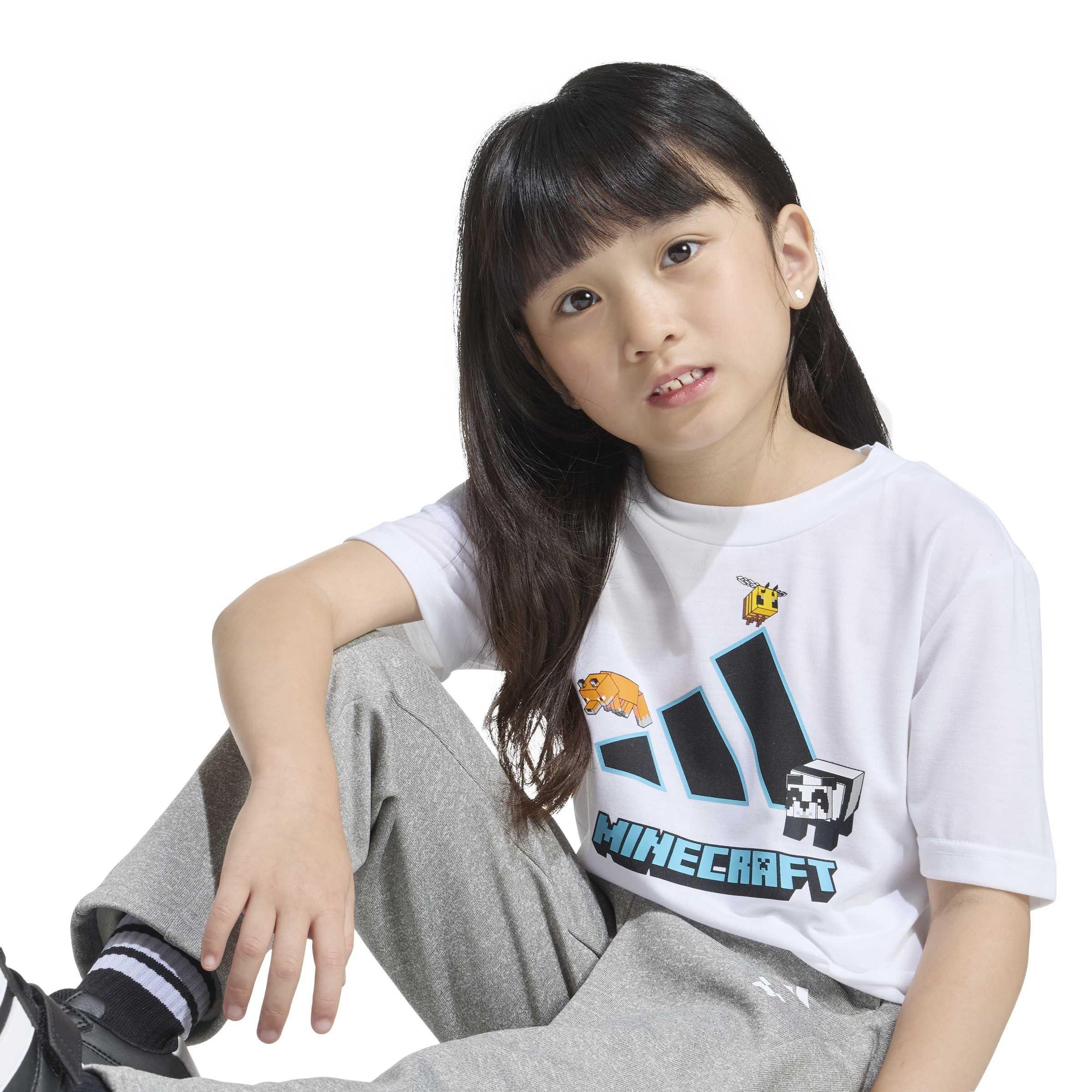 White - adidas - Kids' T-Shirt - 8