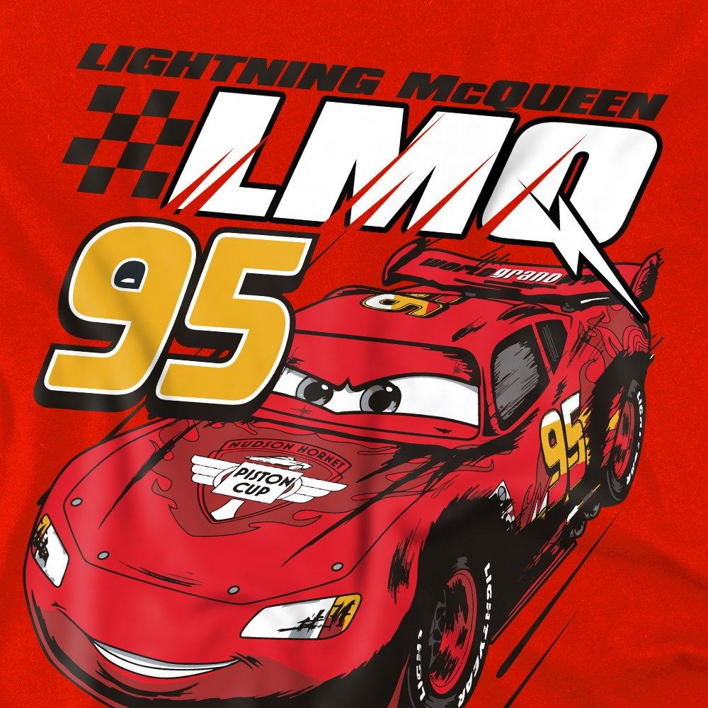 Red - Disney - Lightning Mcqueen Speed T-Shirt Red - 2