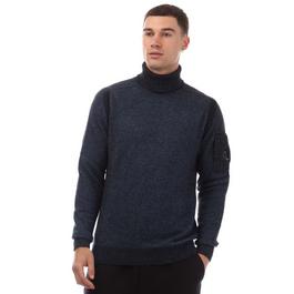 CP Company Fleece Knit Roll Neck Sweatshirt