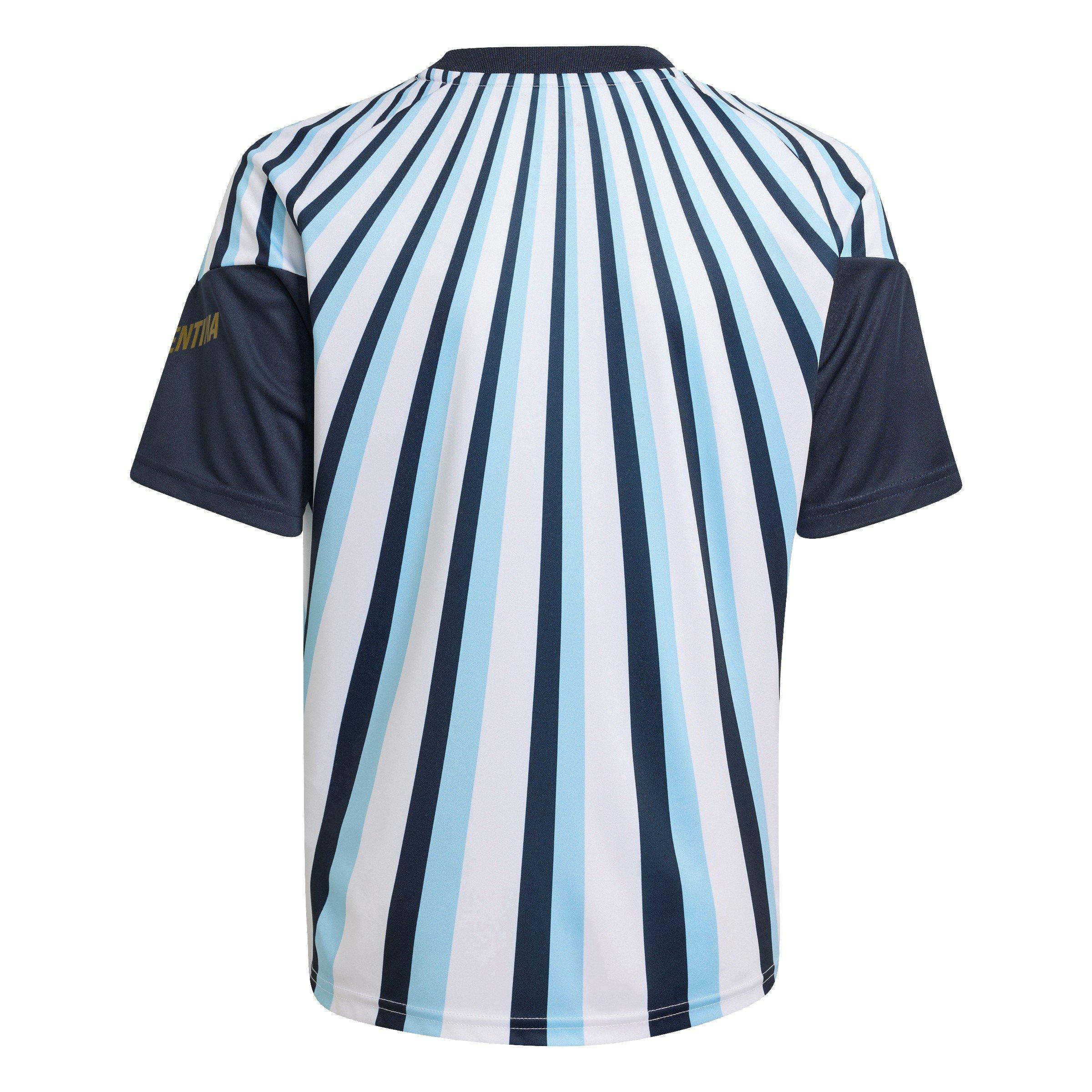 Weiß/Blau - adidas - Kids Argentina 2026 Prematch Kit - 2