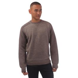 Hugo H-Ematero Regular-Fit Knit Sweatshirt