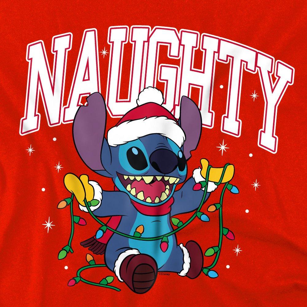 Red - Disney - Lilo & Stitch Naughty Stitch Christmas Lights Kids - 2