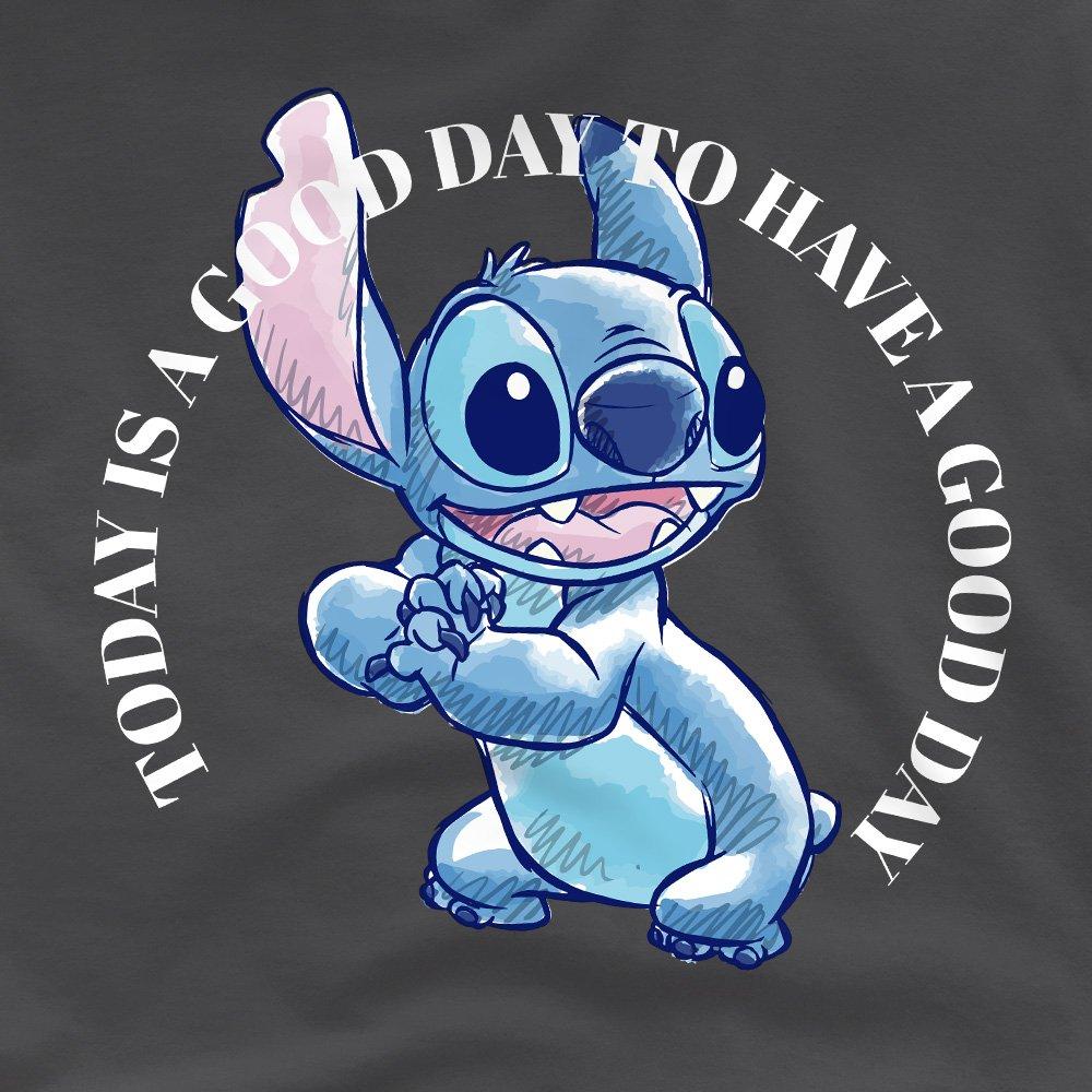 Charcoal - Disney - Lilo & Stitch Good Day Kids T-Shirt Charcoal - 2