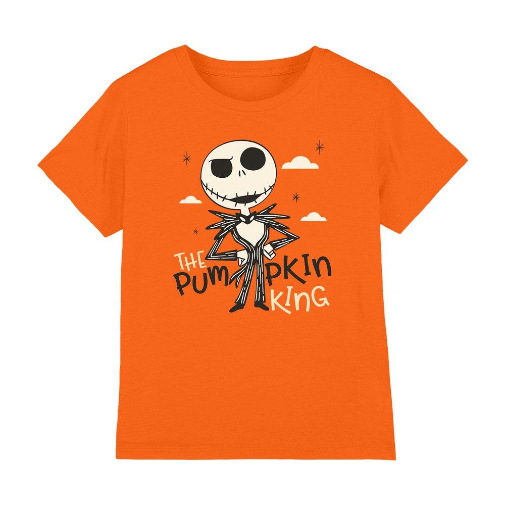 Orange - Disney - The Nightmare Before Christmas Pumpkin King kids t - 1