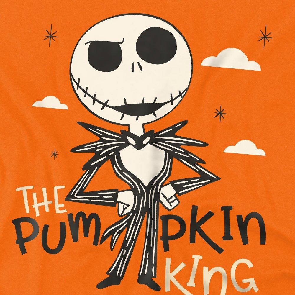 Orange - Disney - The Nightmare Before Christmas Pumpkin King kids t - 2