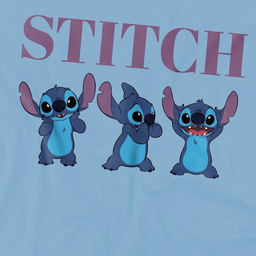 Light Blue - Disney - Lilo Stitch Stitch Poses kids t-shirt - 2