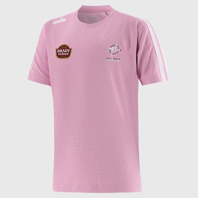 PNK/WHI - ONeills - Kildare Hydra Fleece Hoodie Girls