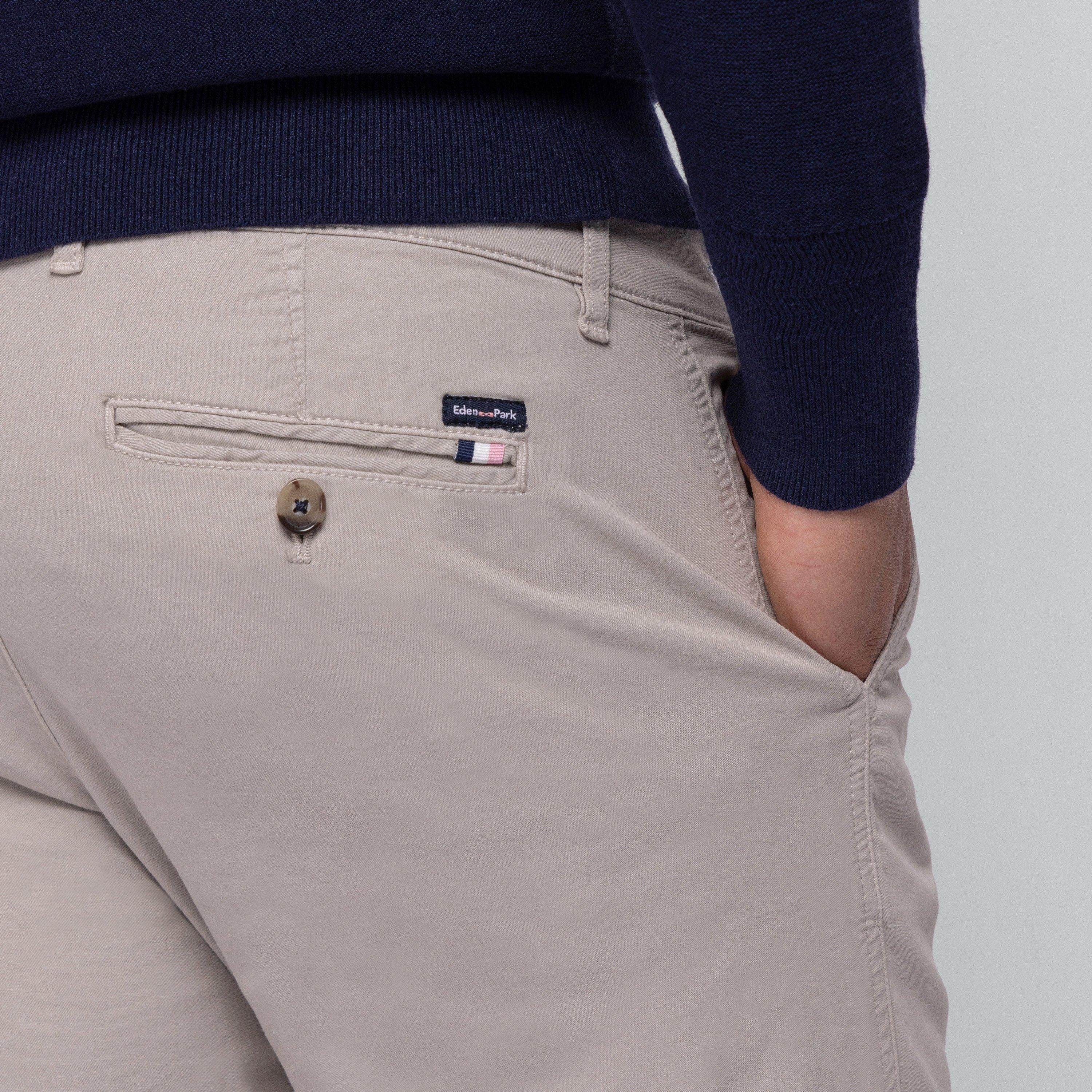 Bec3 - Eden Park - Light brown chinos - 4