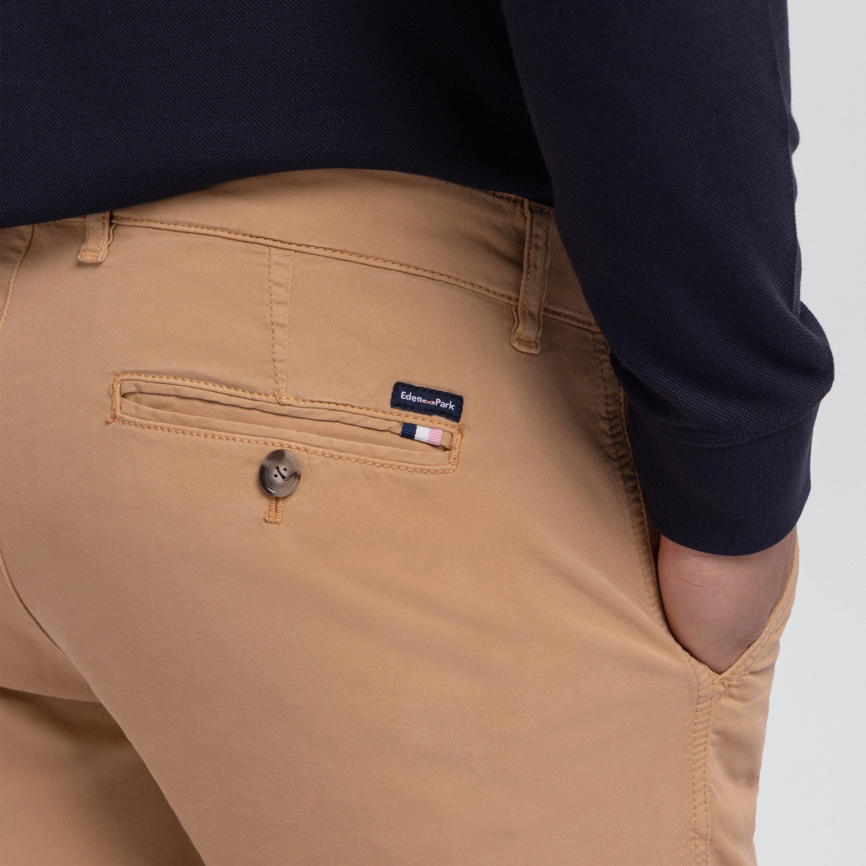 Mac2 - Eden Park - Light brown chinos - 4
