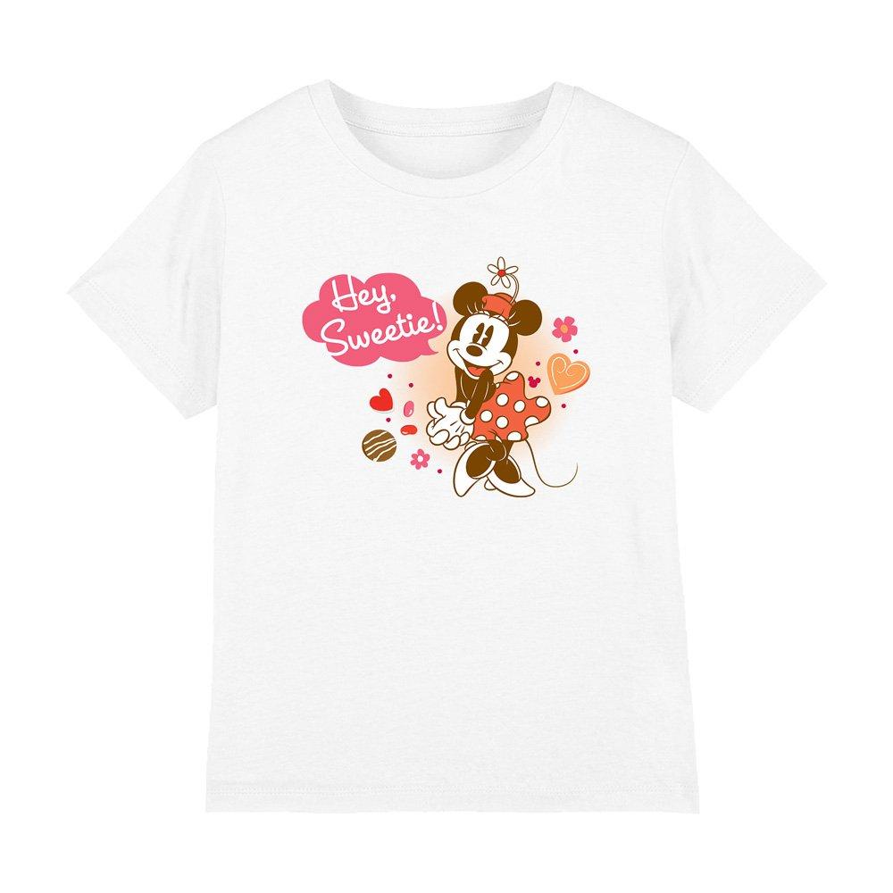 White - Minnie Mouse - Minnie Mouse Vintage ValentineS Day Hey Sweetie! - 1