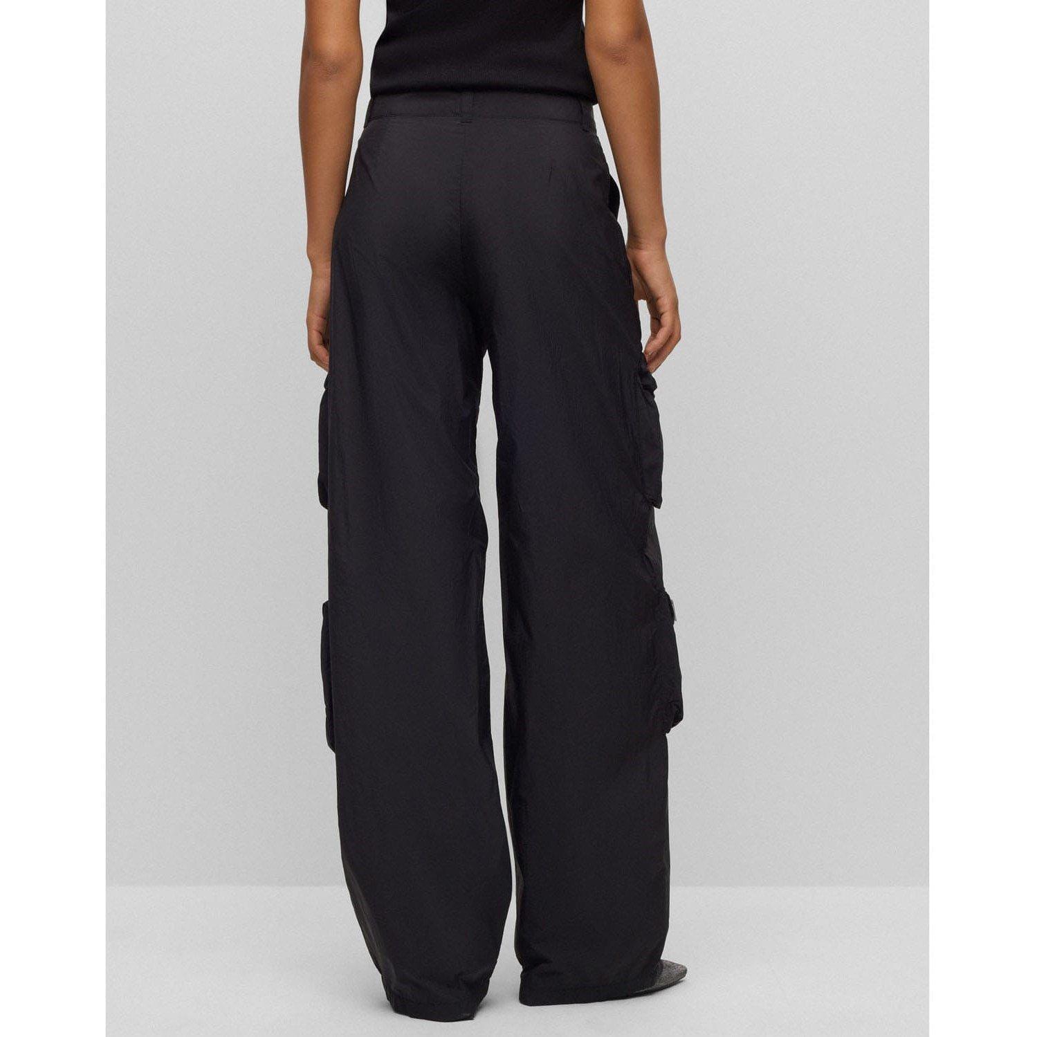 Black - Hugo - Harameri-1 Cargo Trousers - 2