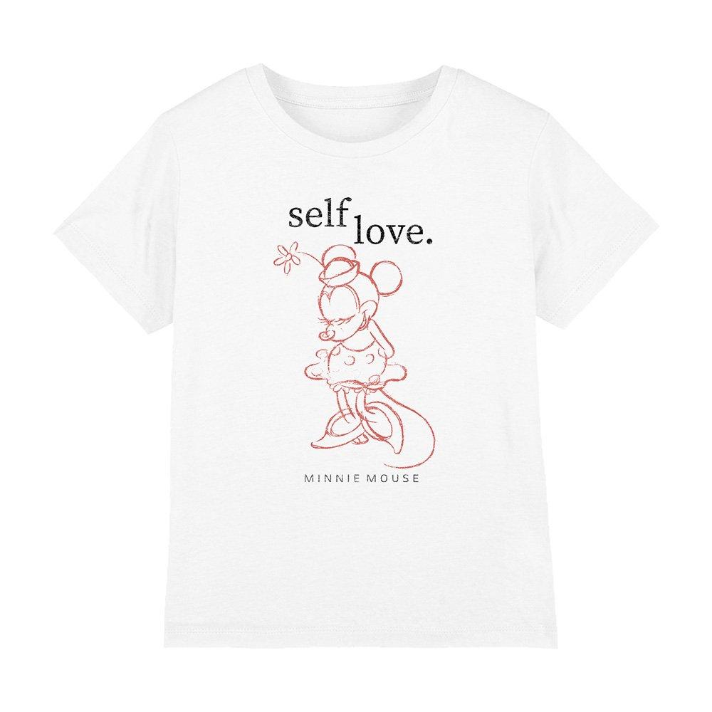 White - Minnie Mouse - Minnie Mouse Self Love ValentineS Day T-Shirt Whi - 1