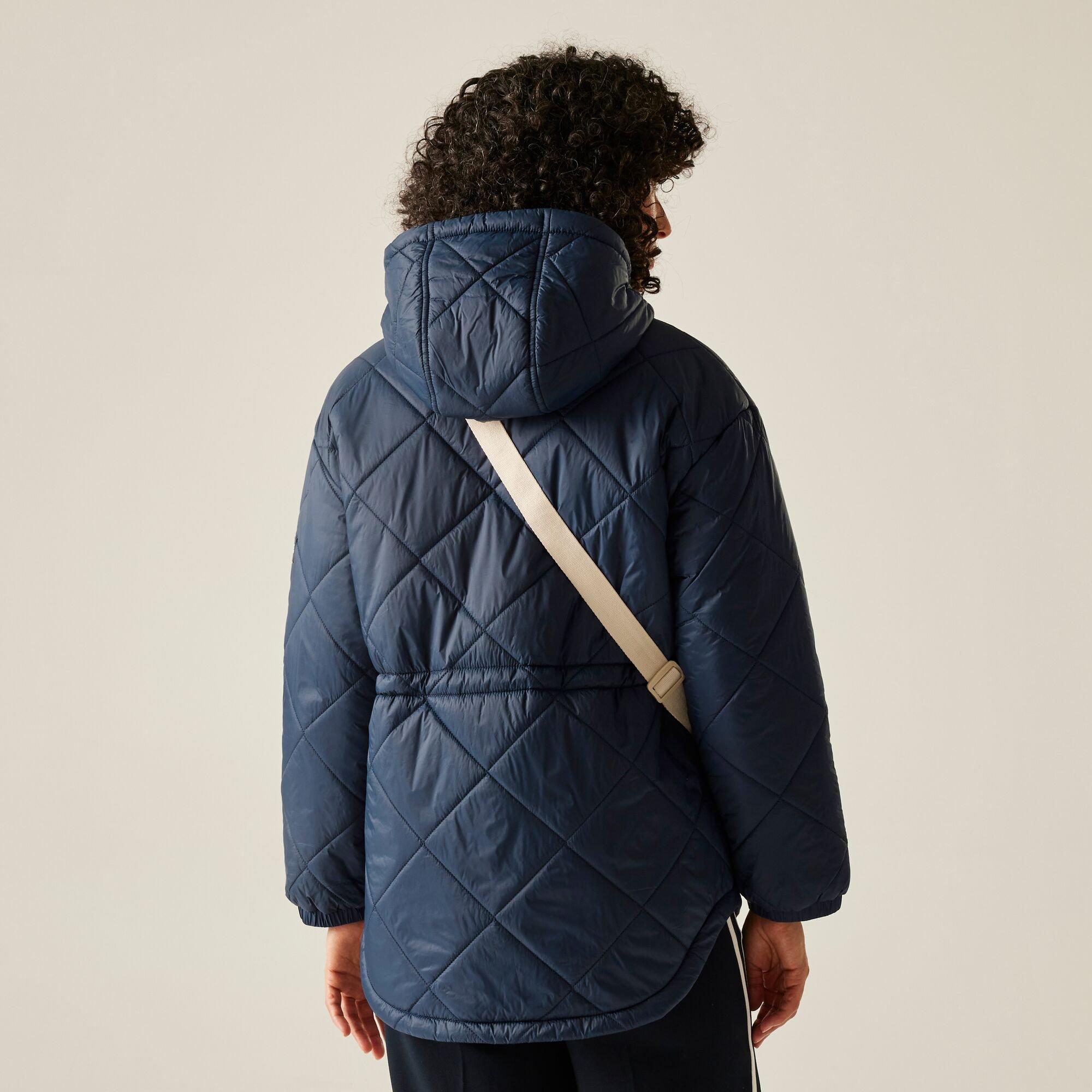 Navy - Regatta - Women's Ivey Warmloft Water-Repellent Hooded Quilted Jacket - 2