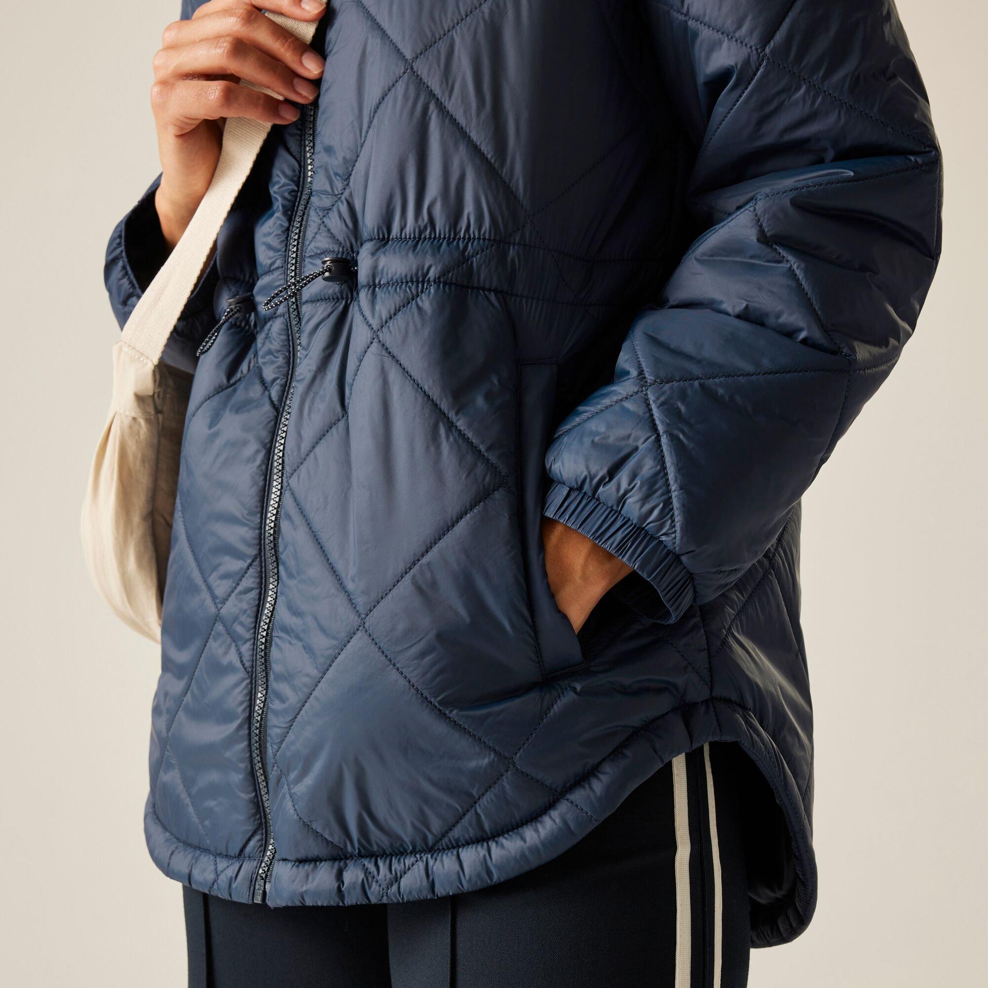 Navy - Regatta - Women's Ivey Warmloft Water-Repellent Hooded Quilted Jacket - 4