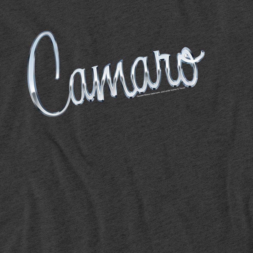 Grey - Other - Chevrolet Classic Camaro Metal T-Shirt Charcoal - 2