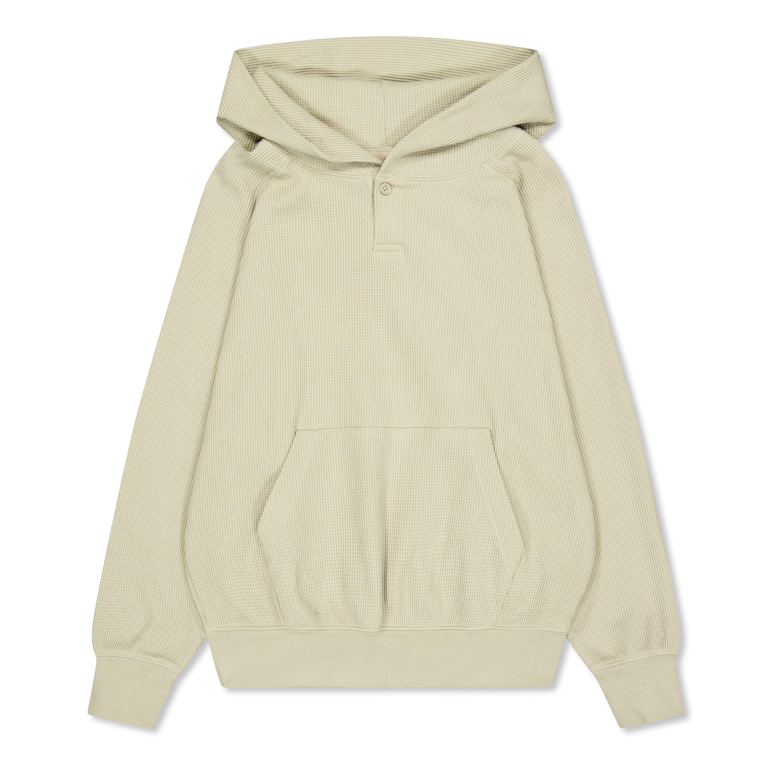 Fear Of God Essentials  Kids ' Henley Overhead Hoodie - Smoke - 12 Yrs