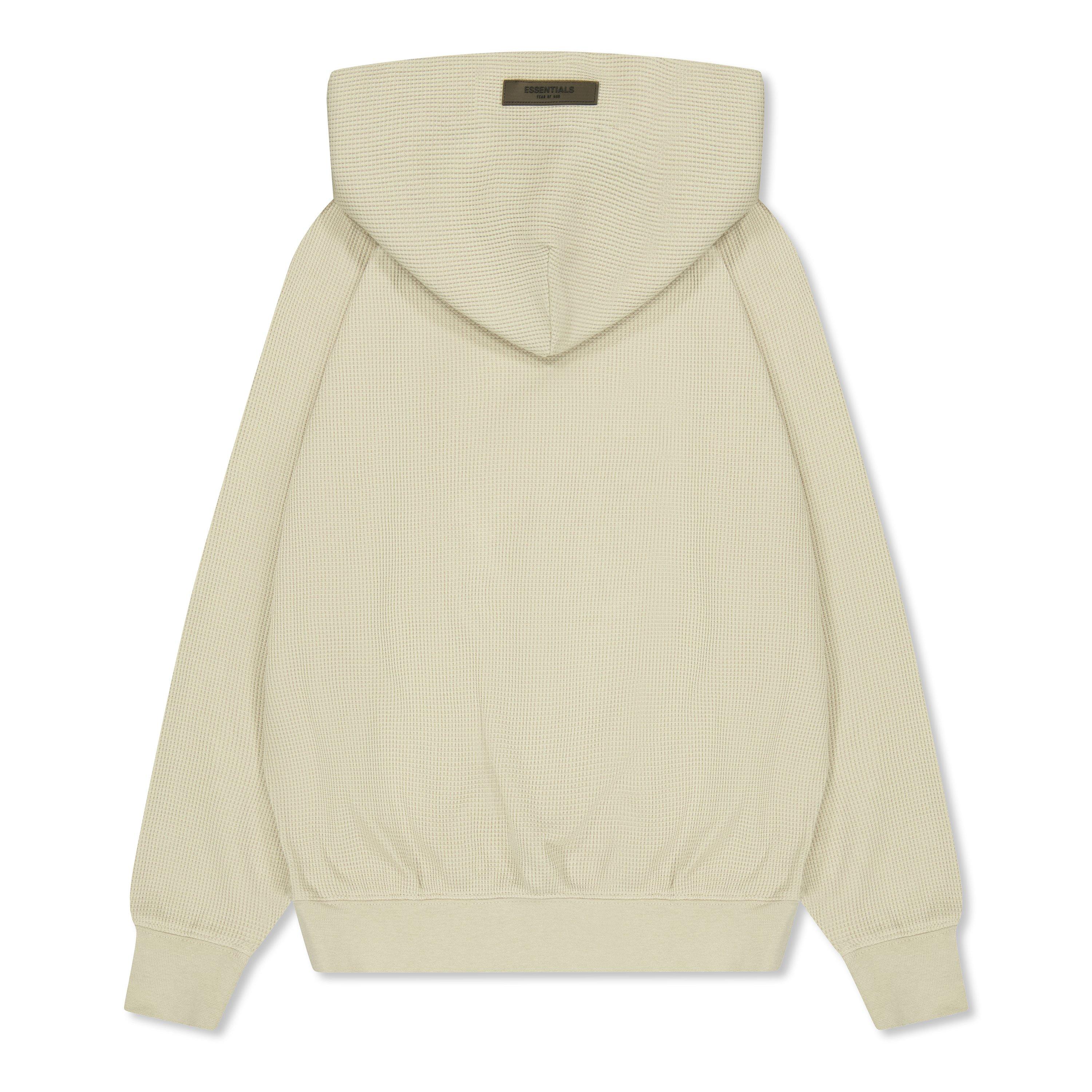 Smoke - Fear Of God Essentials - Unisex Kids' Henley Overhead Hoodie - 2