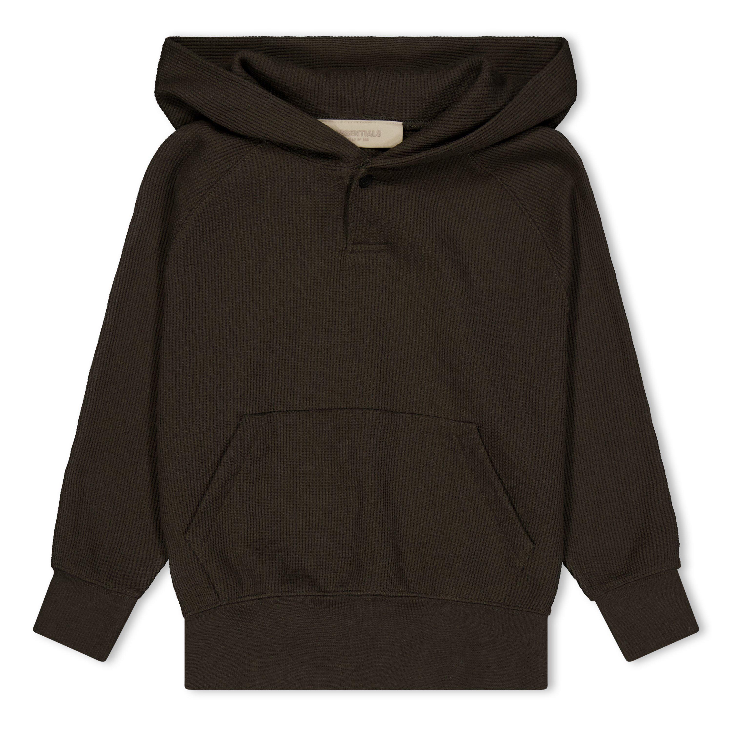 Unisex Kids' Henley Overhead Hoodie