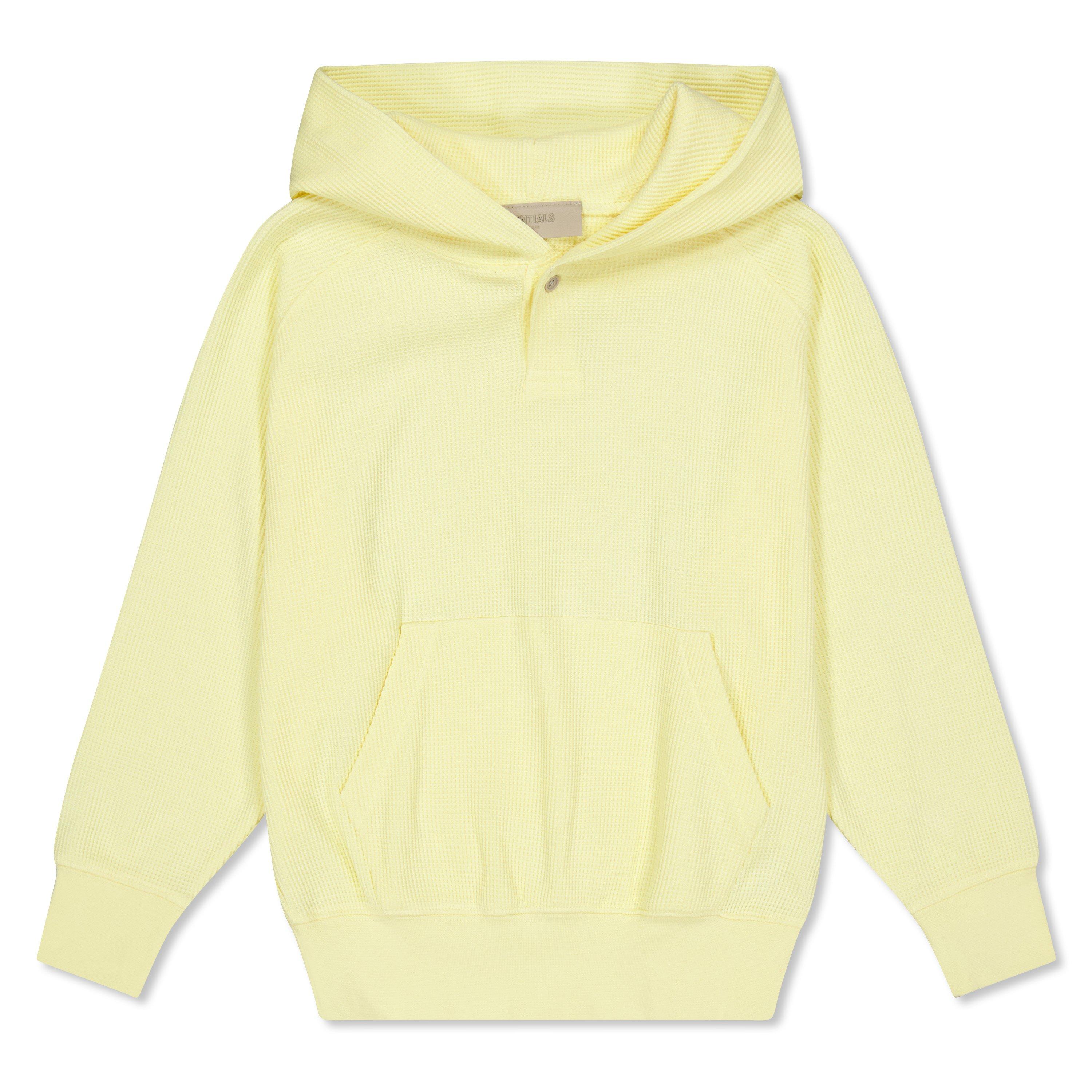 Fear Of God Essentials  Kids ' Henley Overhead Hoodie - Canary - 8 Yrs