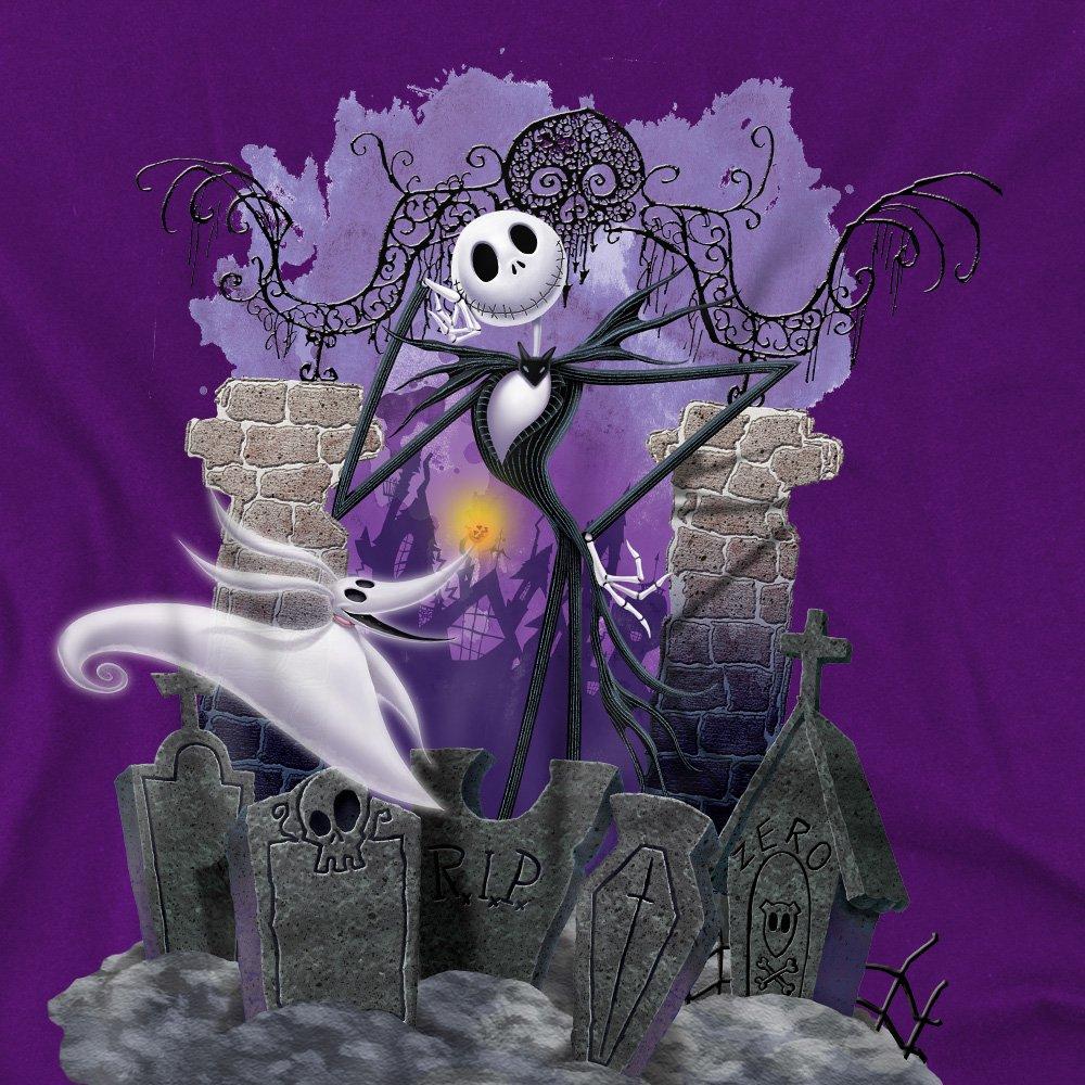 Purple - The Nightmare before Christmas - Jack Skellington Graves Kids T-Shirt Purple - 2