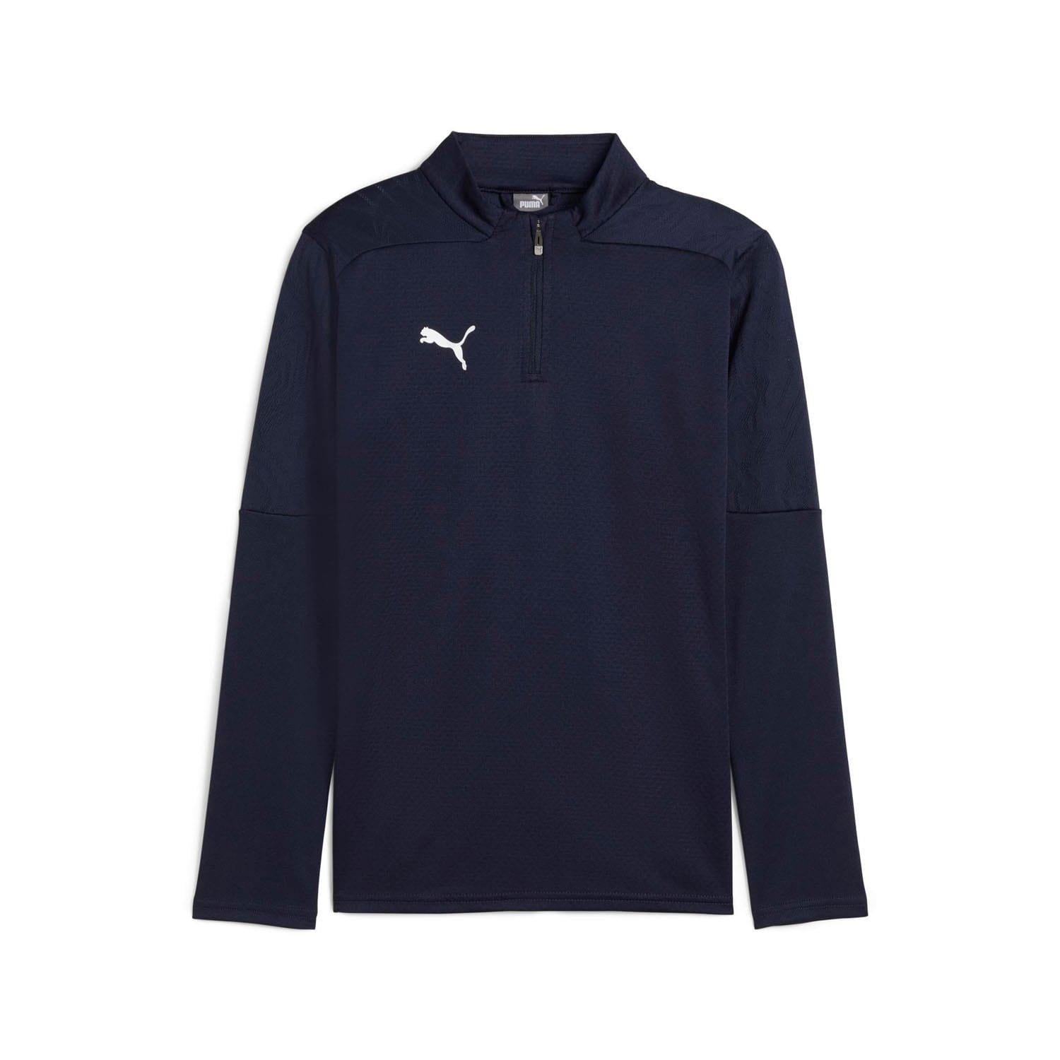 Navy - Puma - TeamFINAL Training 1/4 Zip Top - 1