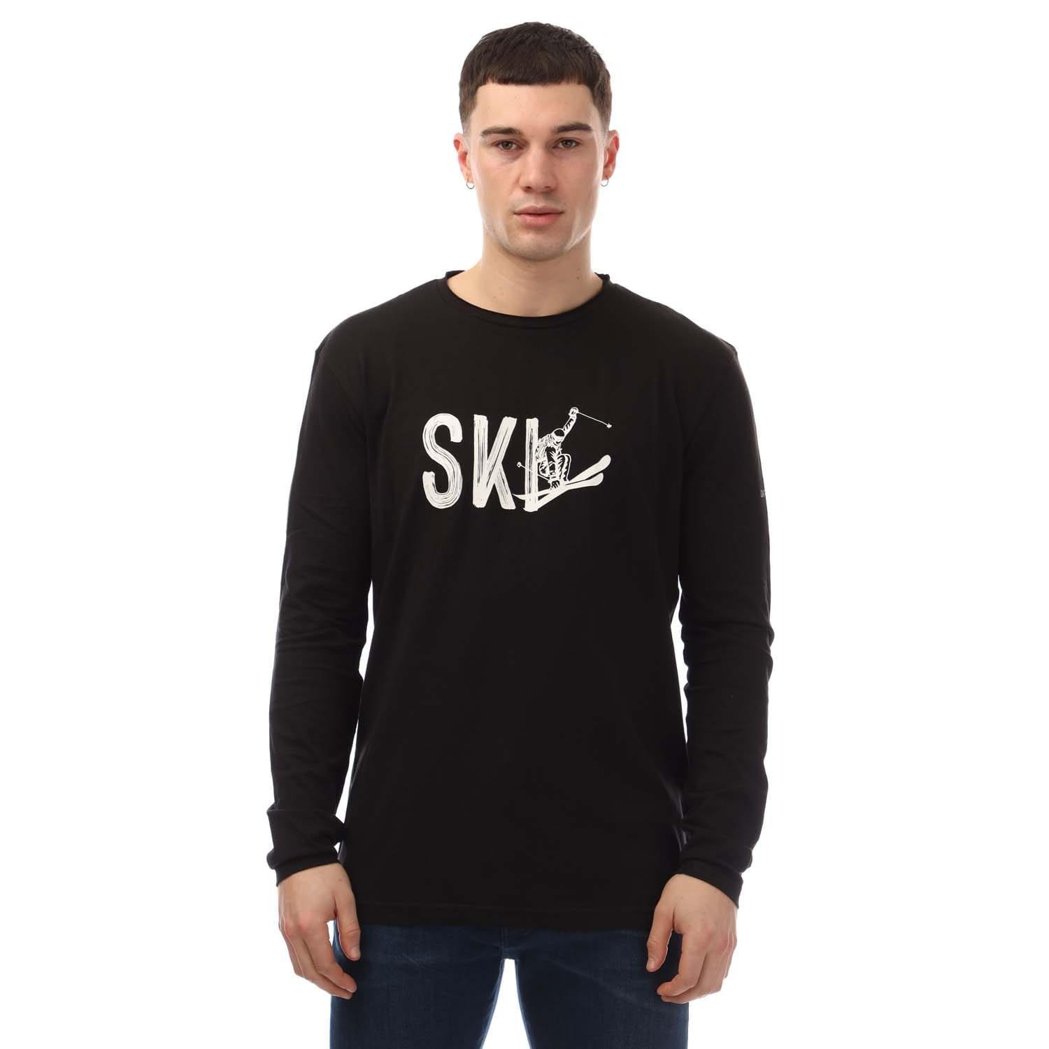 Black - Dare 2b - Stomping Long Sleeve Graphic T-Shirt - 1