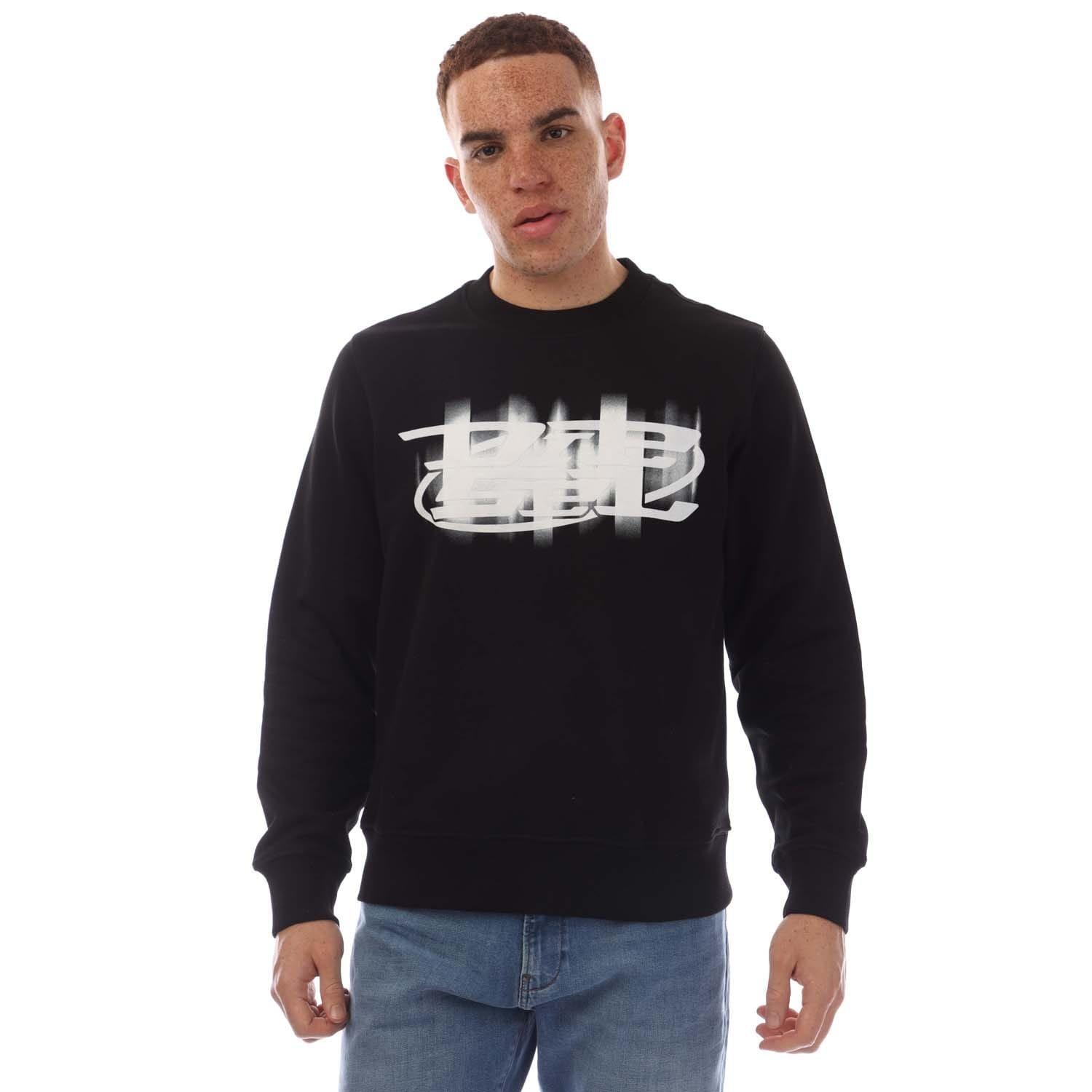 Black - Diesel - S-Ginn-N Sweatshirt - 1