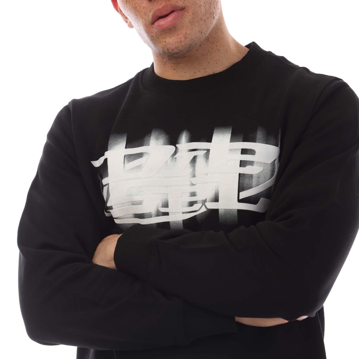Black - Diesel - S-Ginn-N Sweatshirt - 2