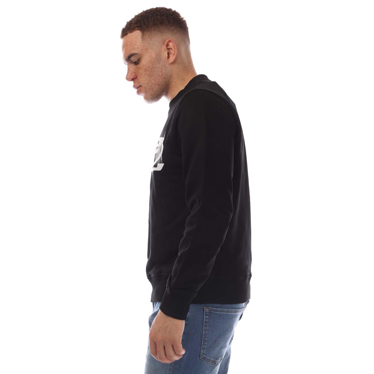 Black - Diesel - S-Ginn-N Sweatshirt - 3