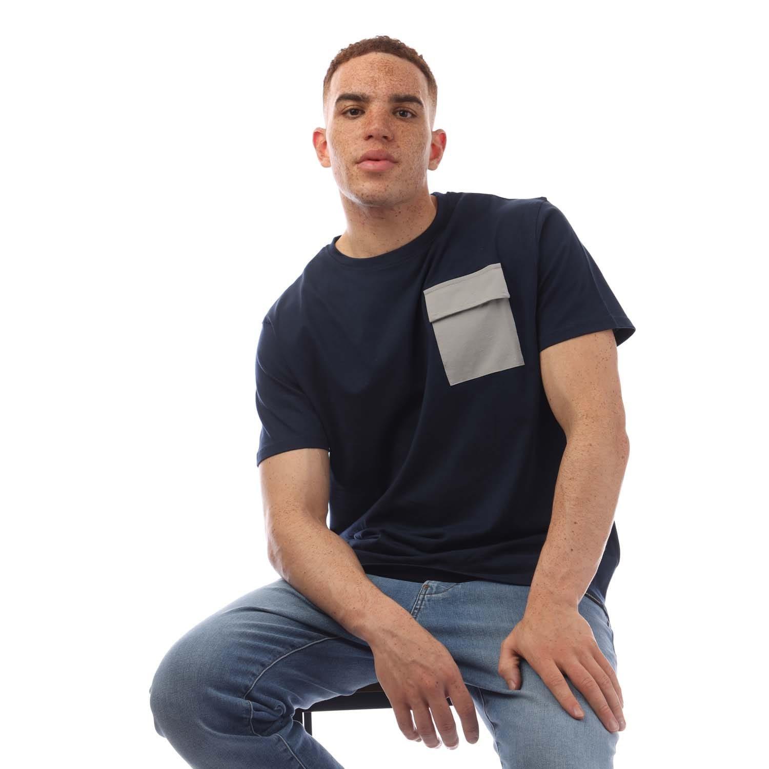 Navy - Duck and Cover - Limatar T-Shirt - 2