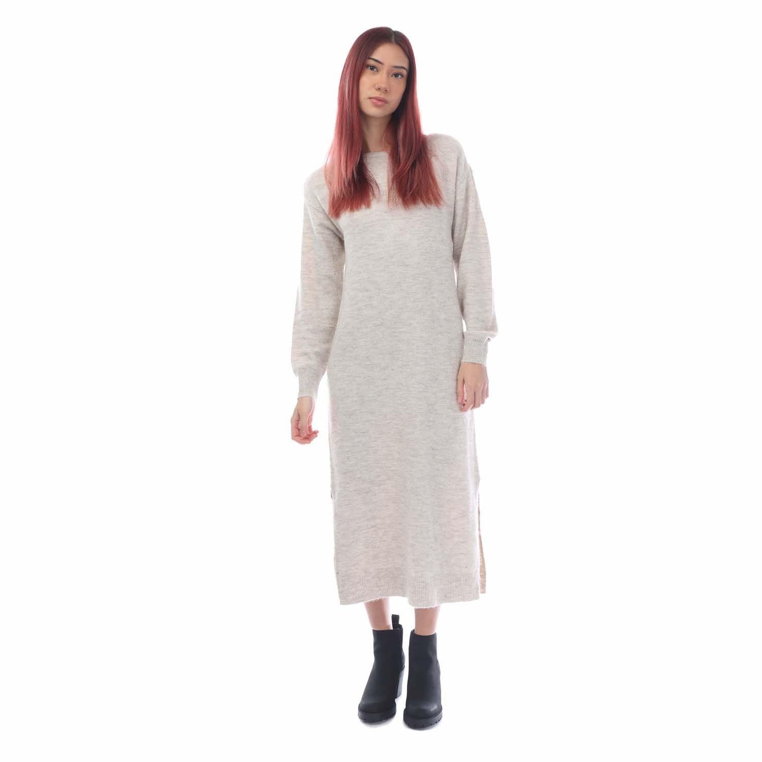 Natural - Vero Moda - Lefile Midi Jumper Dress - 1