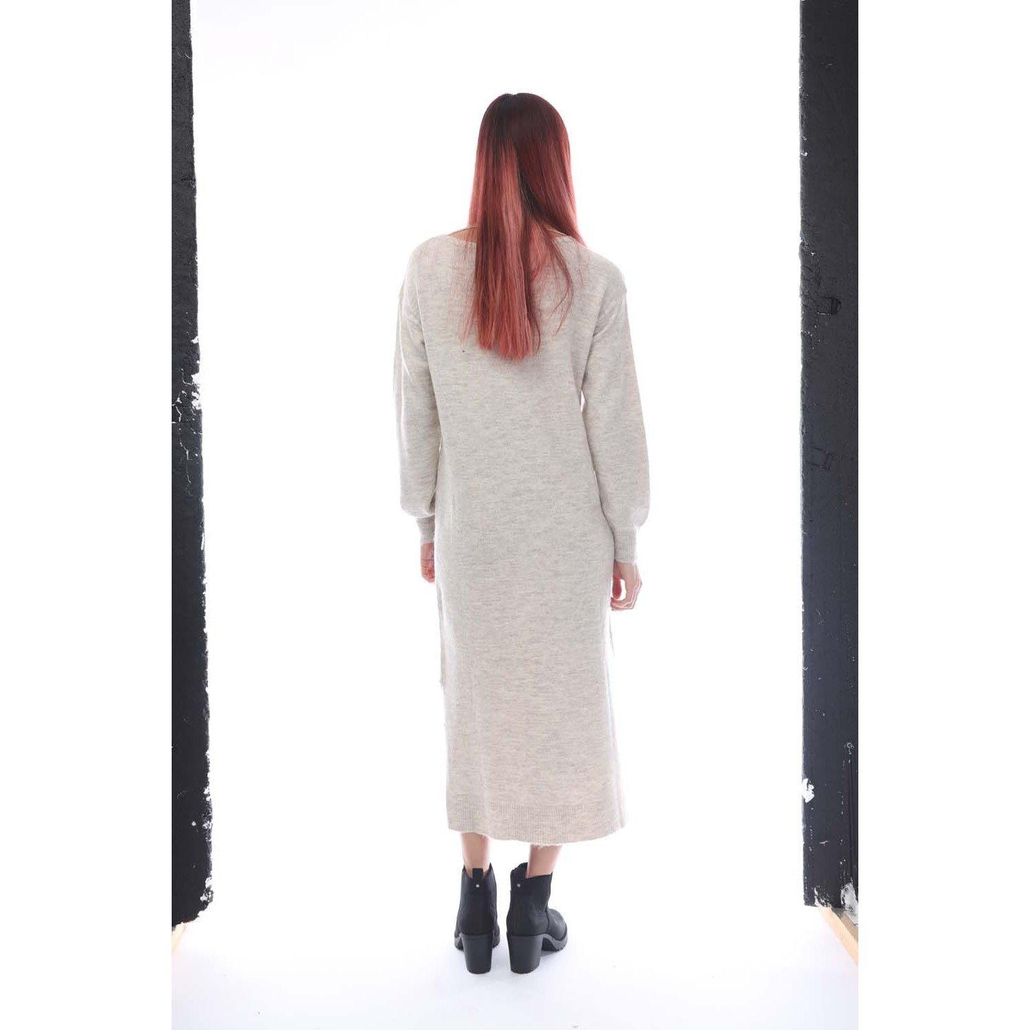 Natural - Vero Moda - Lefile Midi Jumper Dress - 2